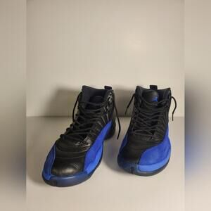 Men’s Jordan 12 Retro Black Game Royal 130690-014 Size 11.5